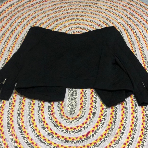 Bcbg black shoulder pad jacket - Picture 4 of 4